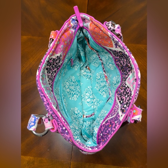 VERA BRADLEY GLENNA MODERN MEDLEY PRINT SHOULDER BAG Tote - Picture 11 of 16